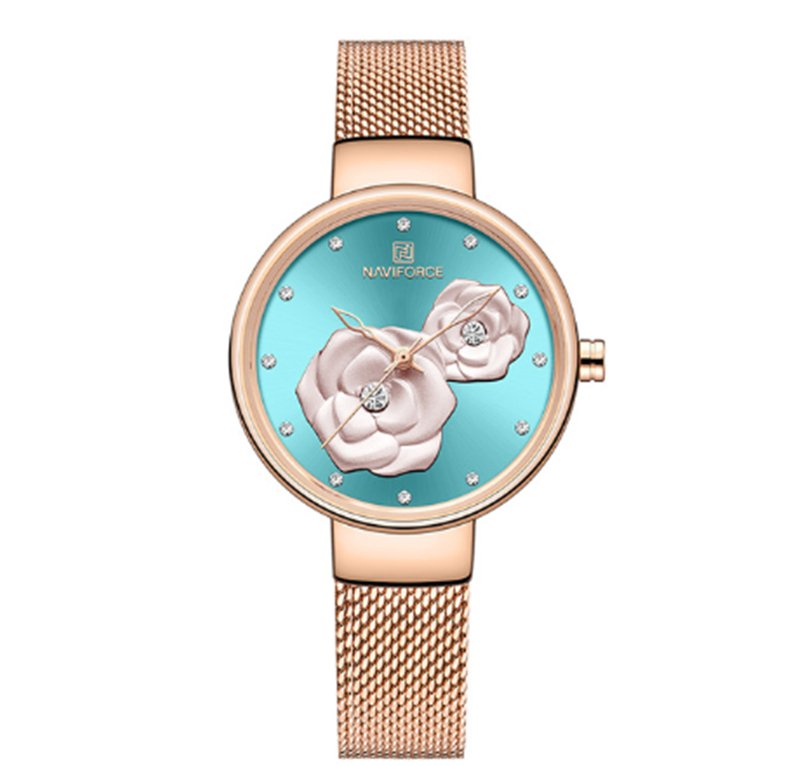 Simple fashion casual ladies waterproof quartz watch - Luminous Bear