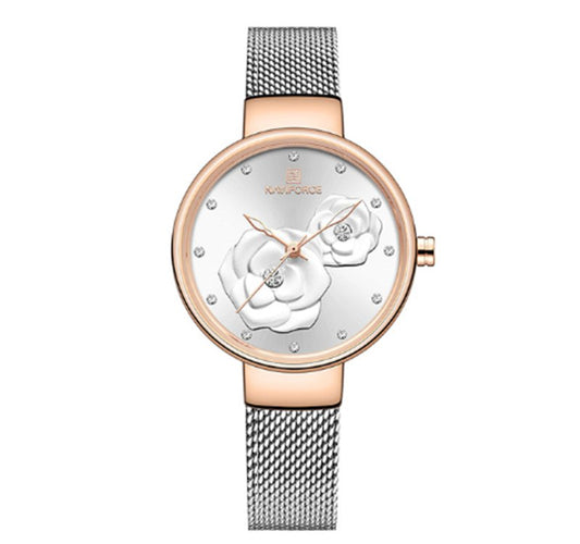 Simple fashion casual ladies waterproof quartz watch - Luminous Bear