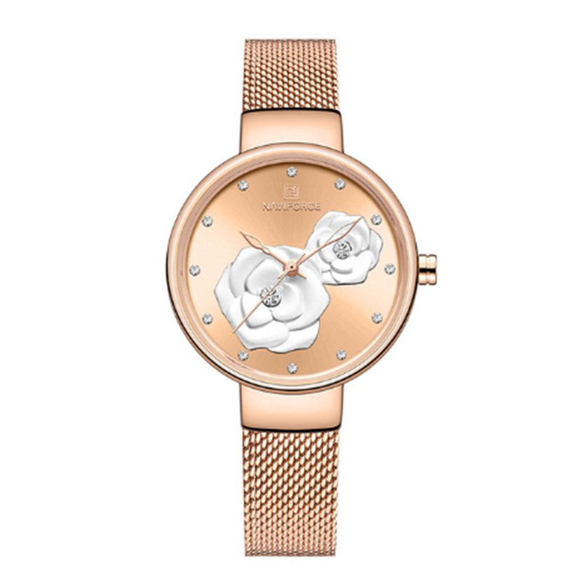 Simple fashion casual ladies waterproof quartz watch - Luminous Bear