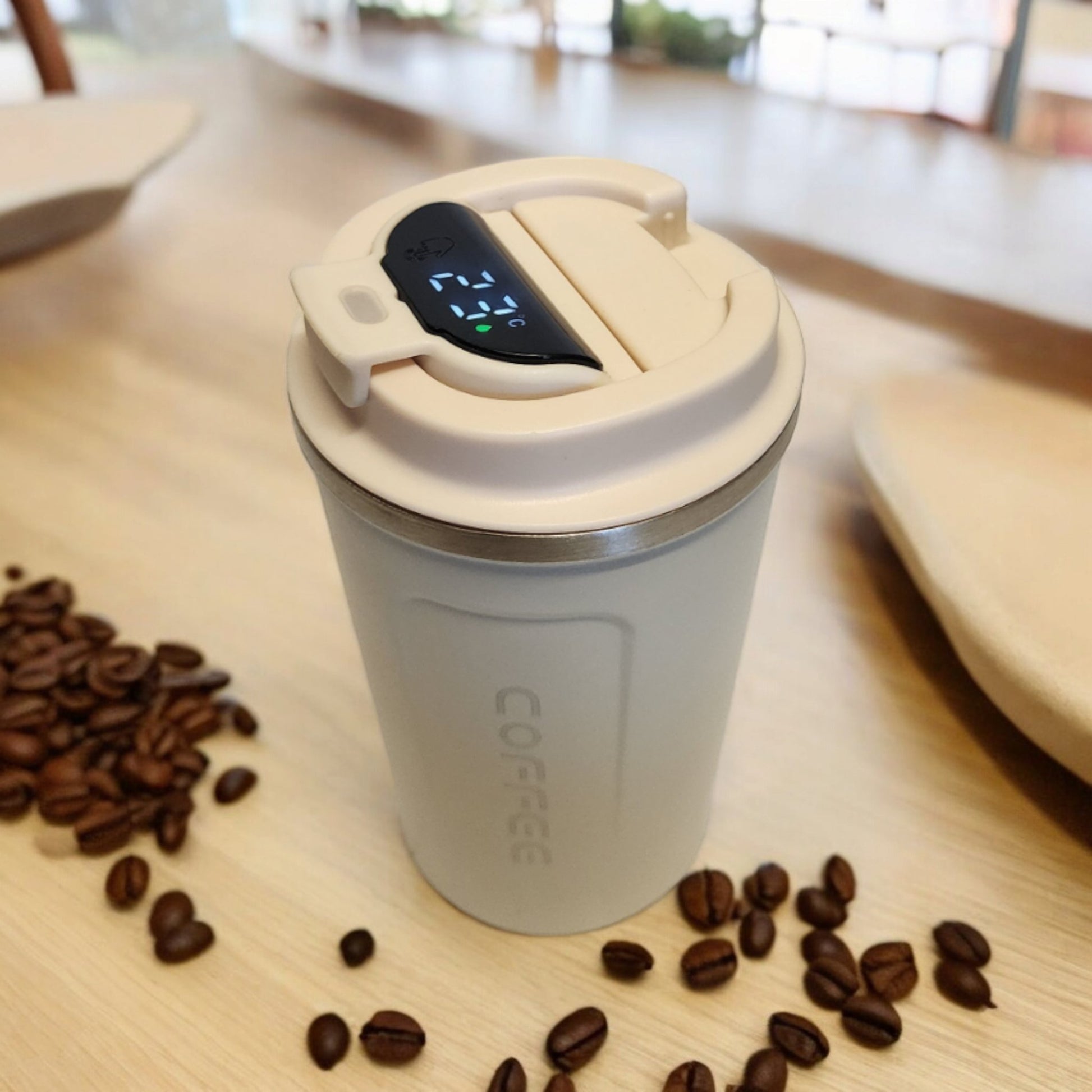 Smart temperature controlled Coffee Cup - Luminous Bear