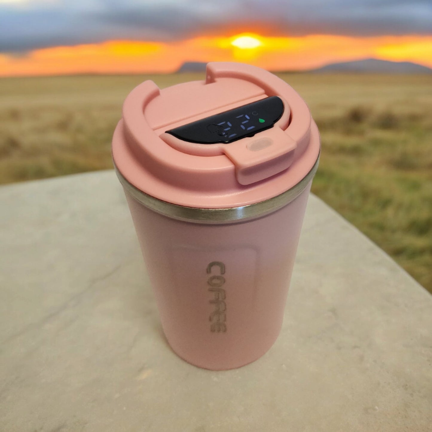 Smart temperature controlled Coffee Cup - Luminous Bear