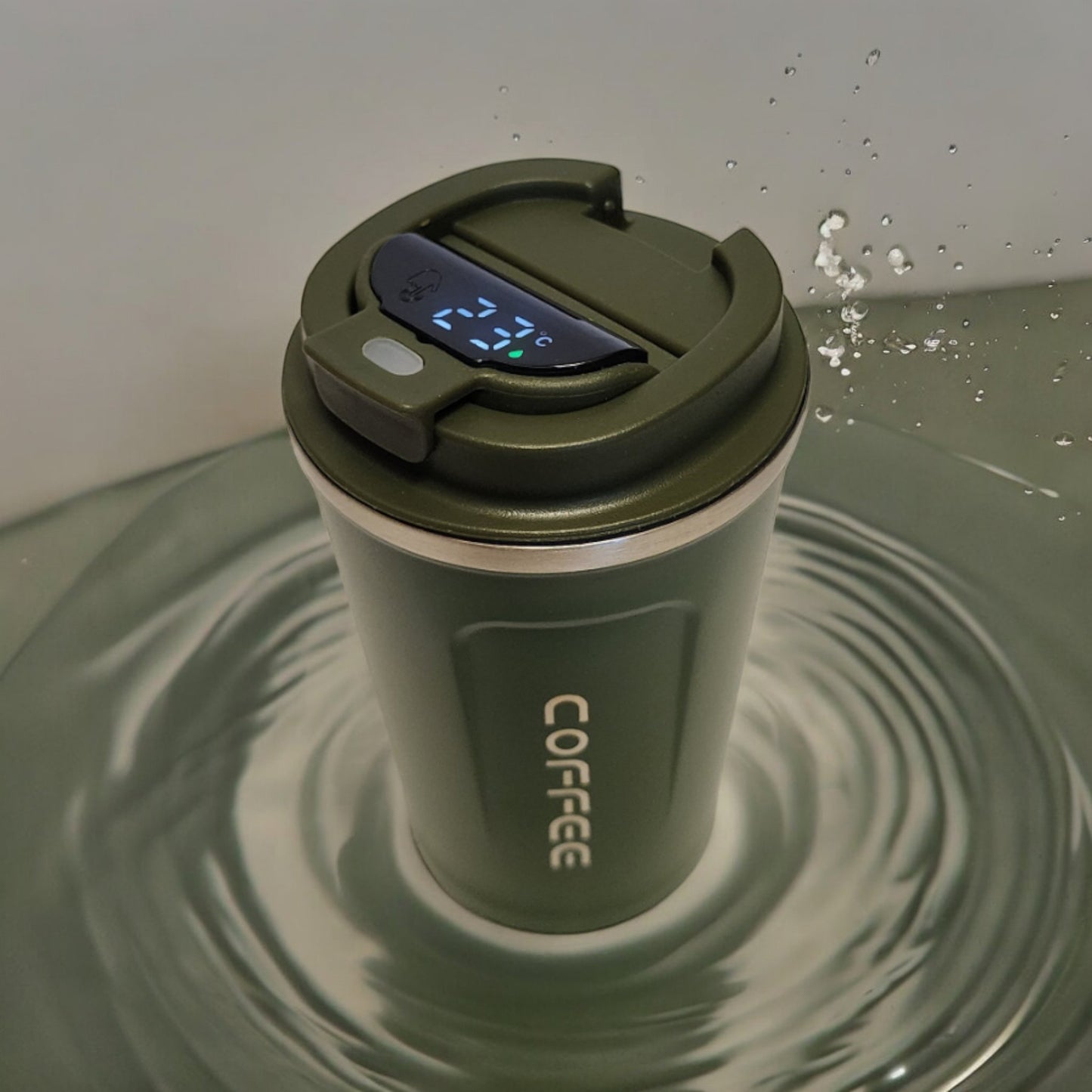 Smart temperature controlled Coffee Cup - Luminous Bear