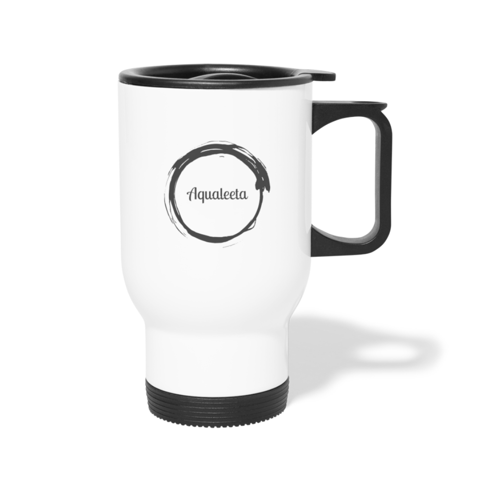 Travel Mug Aqualeeta - white