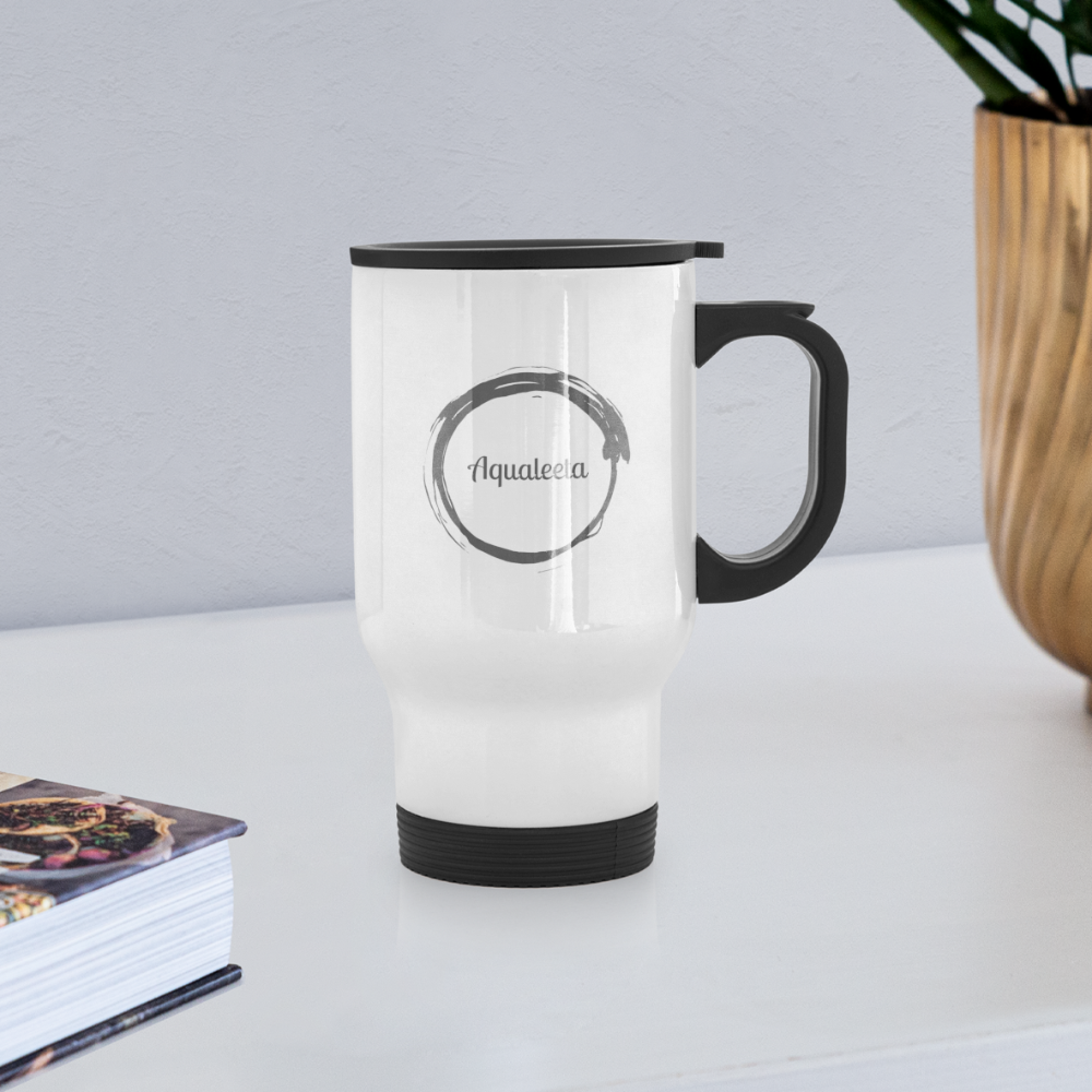 Travel Mug Aqualeeta - white